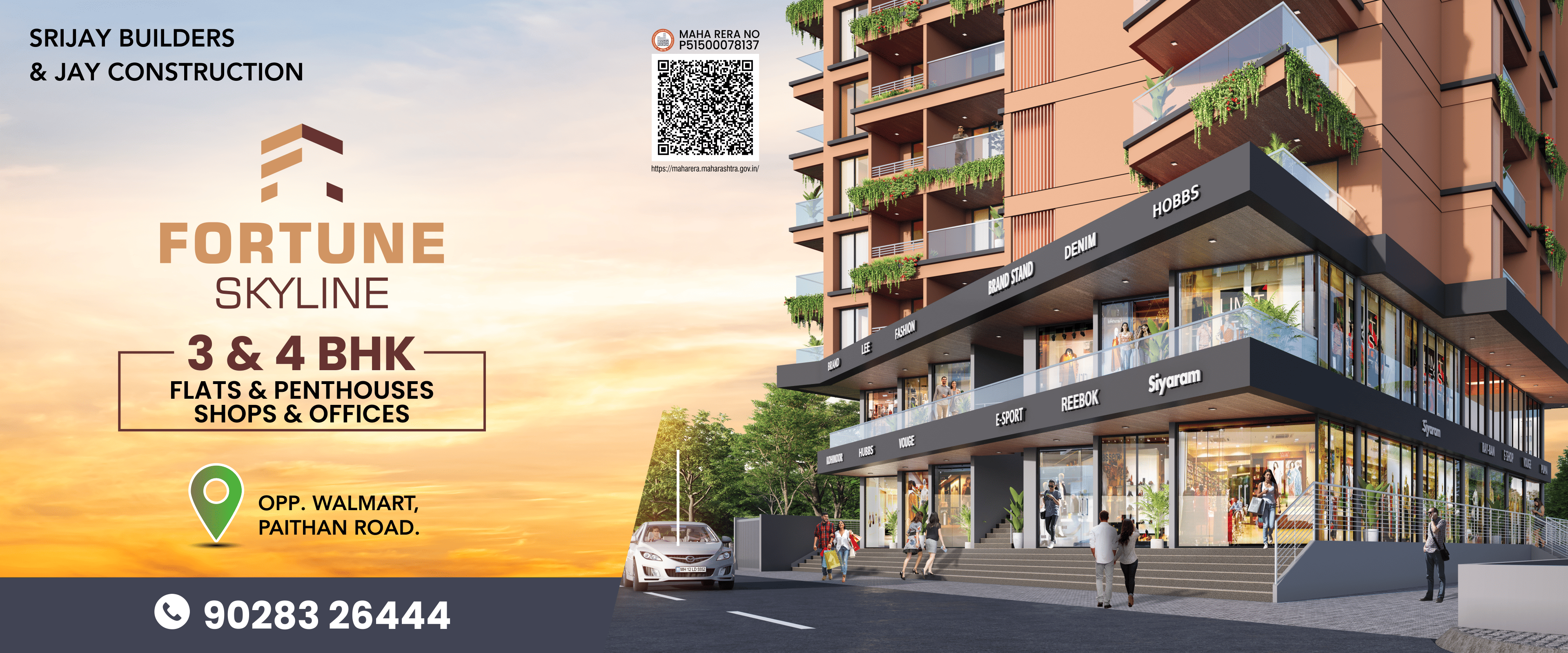 Luxury Flats Banner